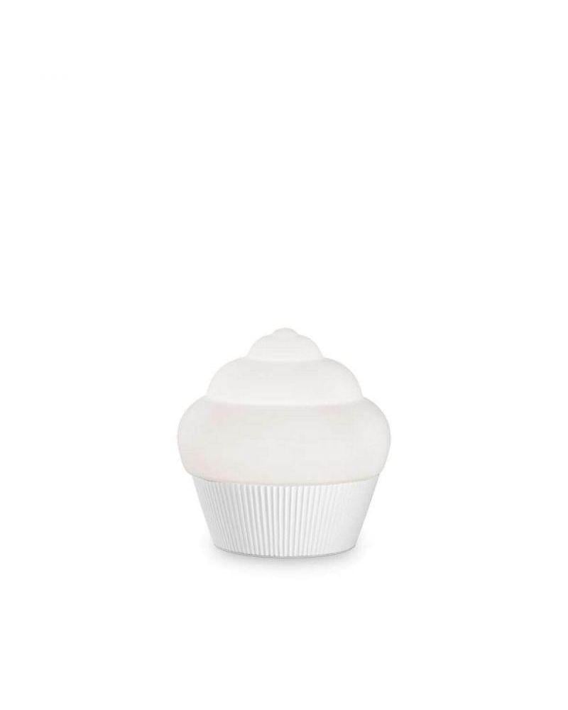 Настольная лампа Ideal Lux 248479 Cupcake TL1 Small Bianco