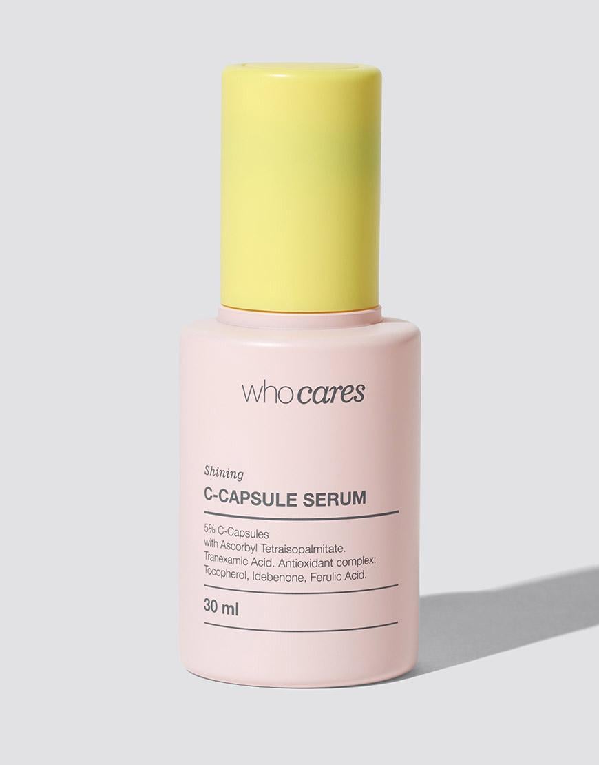 Сироватка для обличчя з вітаміном С Shining C-Capsule Serum унісекс WHOCARES 30 мл