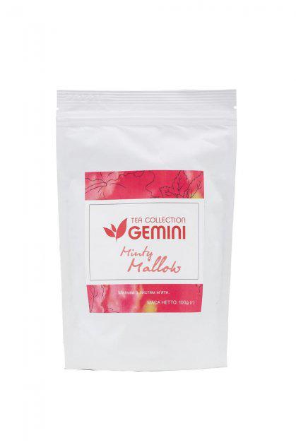 Чай трав'яний розсипний Gemini Tea Collection Мальва з М'ятою 100 г (4820156431000)