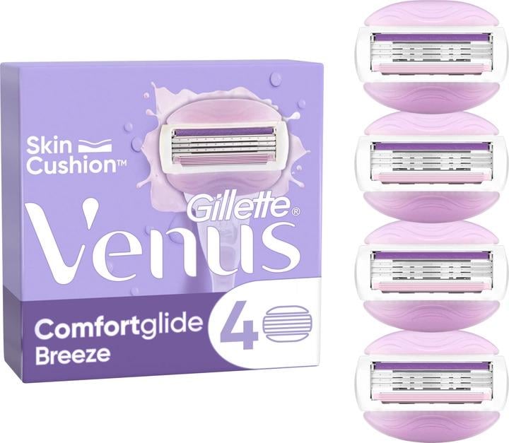 Картриджі змінні для гоління жіночі Venus ComfortGlide Breeze 4 шт. (7499375)