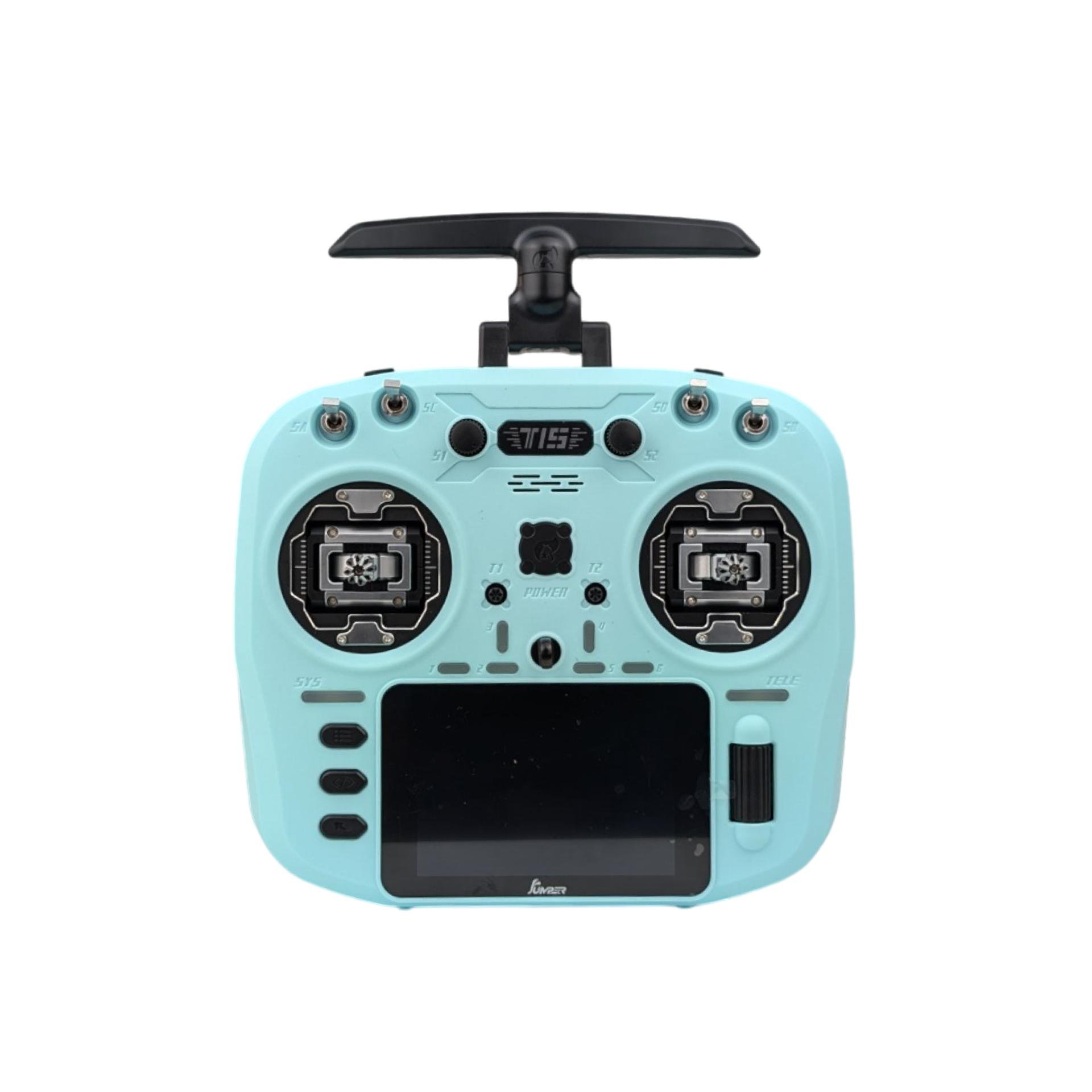 Пульт дистанційного керування FPV Jumper T15 ELRS 2,4 GHz Green (38115)