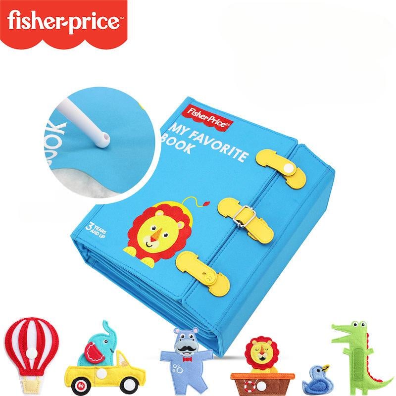 Розвиваюча книжка з фетра Улюблена книга Fisher Price - фото 4