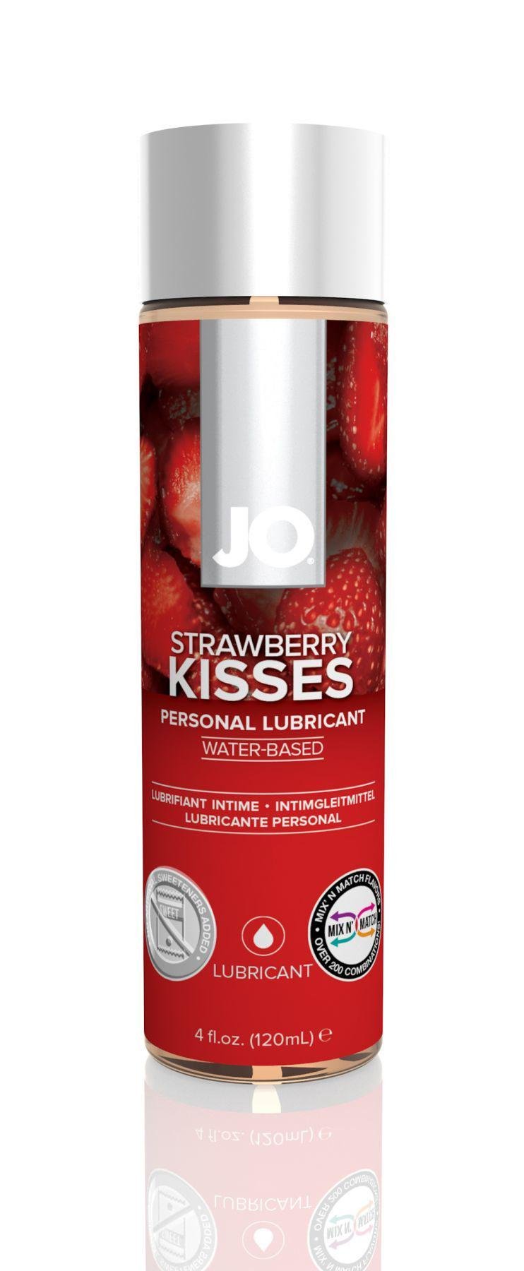 Смазка на водной основе System JO H2O Strawberry Kiss 120 мл - фото 1