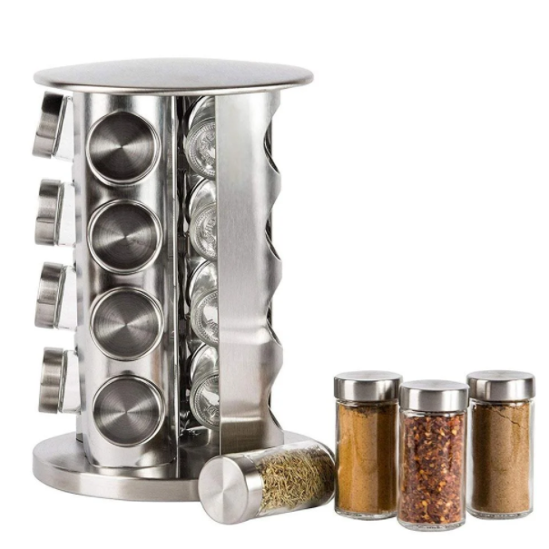 Набір для спецій Spice carousel на підставці 16 пр. (1155)