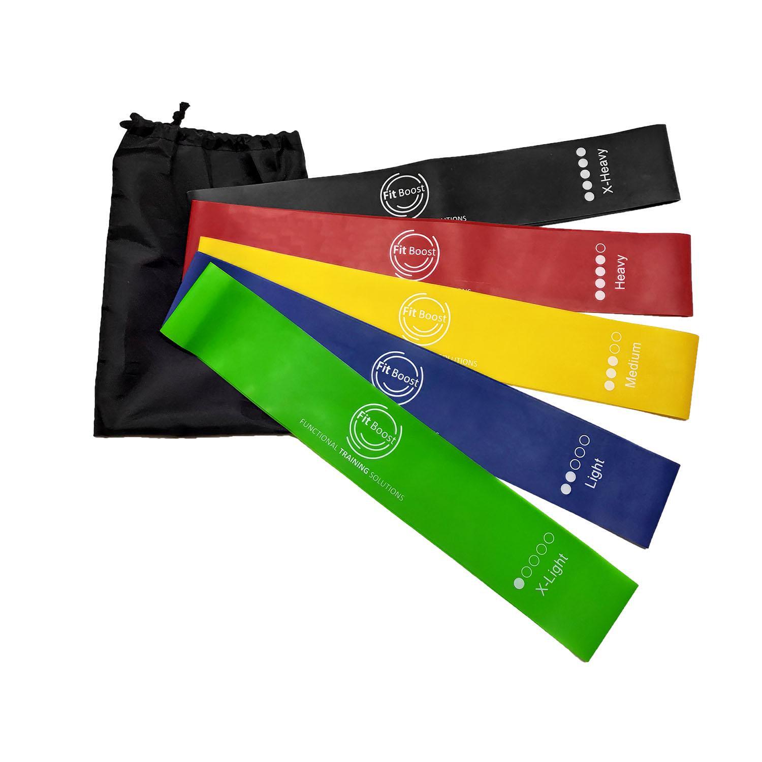 Резинки для фитнеса FitBoost 5 штук (CFB001)