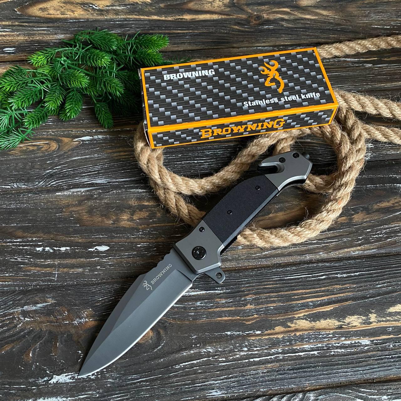 Нож складной туристический длина клинка 100 мм (303)