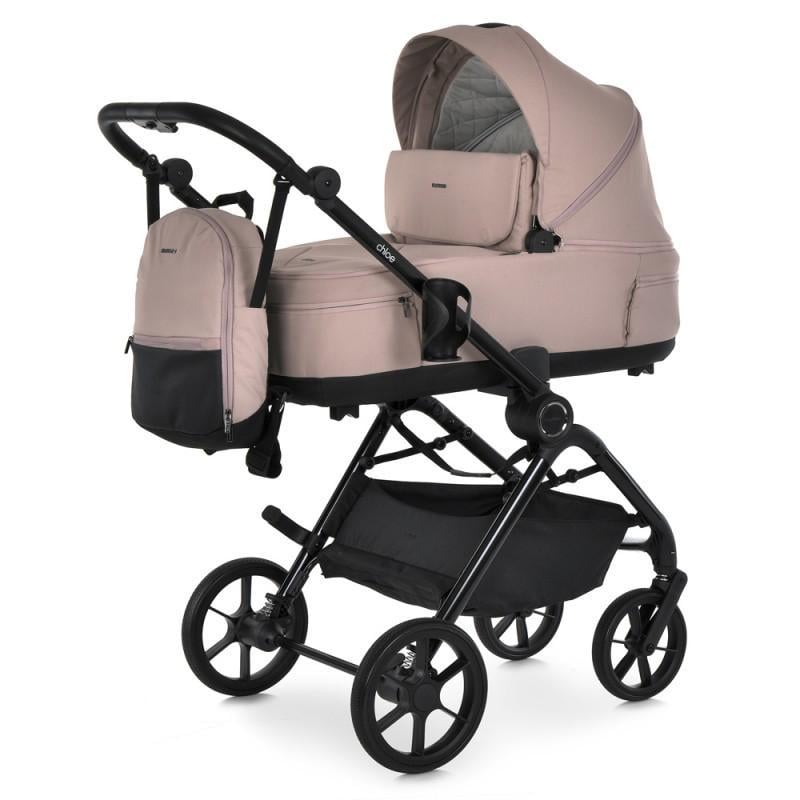 Коляска с люлькой и прогулочным блоком El Camino Chloe ME 1191-1 Nougat Beige (CD44786)