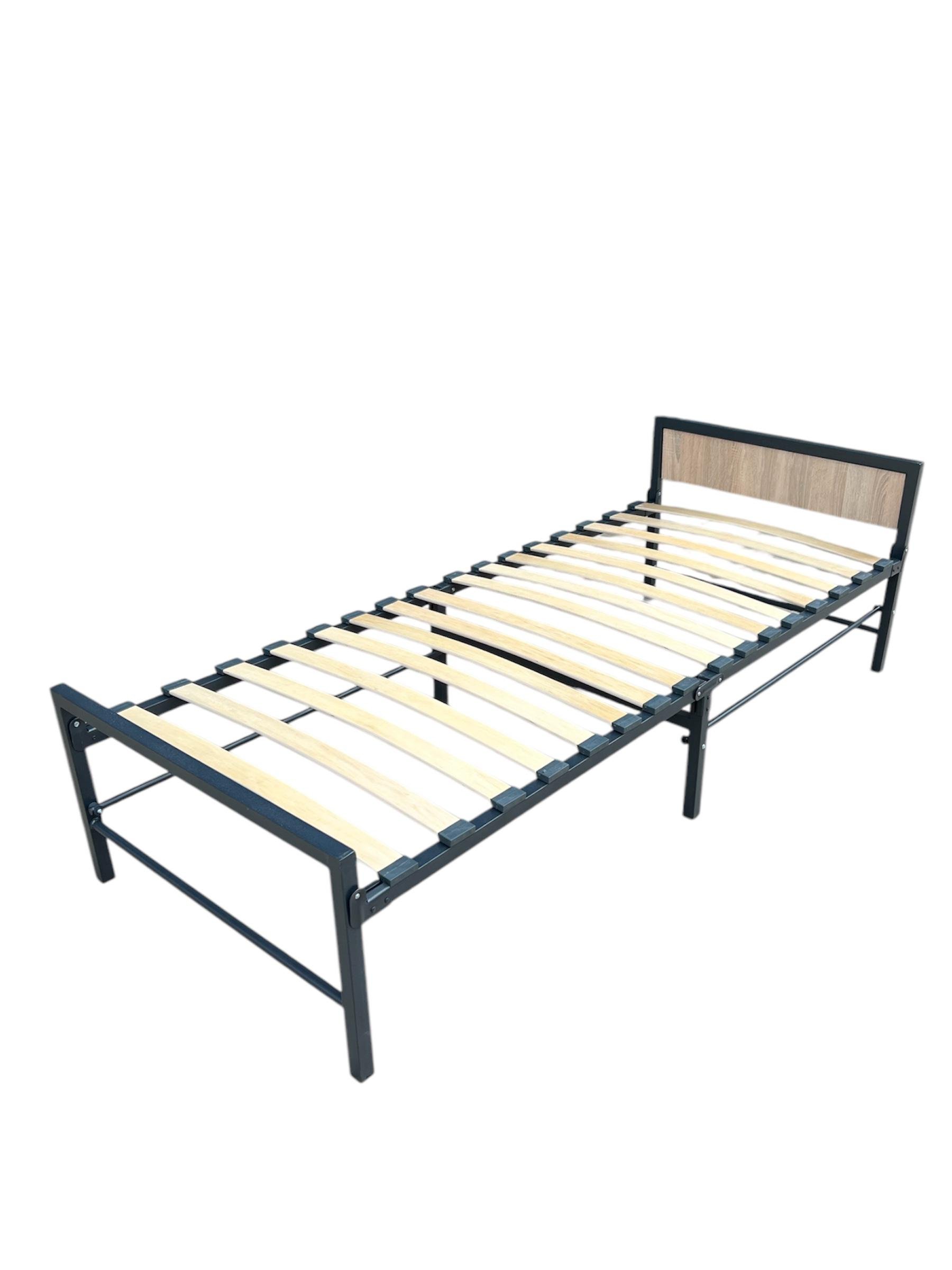 Ліжко розкладне Ніка з ламелями та ортопедичним матрацом 7 см 201х80х36 см (14313340) - фото 4 Ліжко розкладне Ніка з ламелями та ортопедичним матрацом 7 см 201х80х36 см (14313340) - фото 4