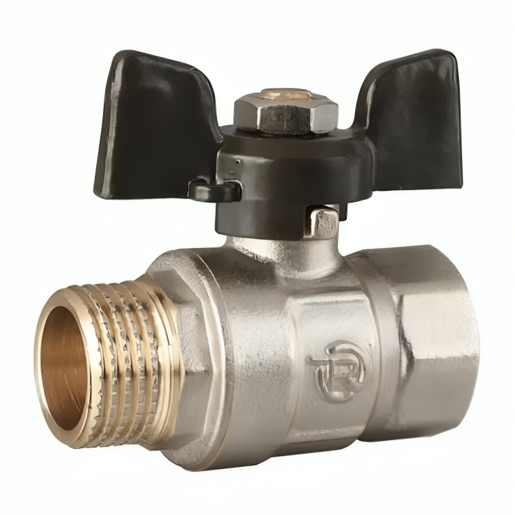 Кран водяной REIGER 3/4" ВЗ Черная бабочка (TU-24454)