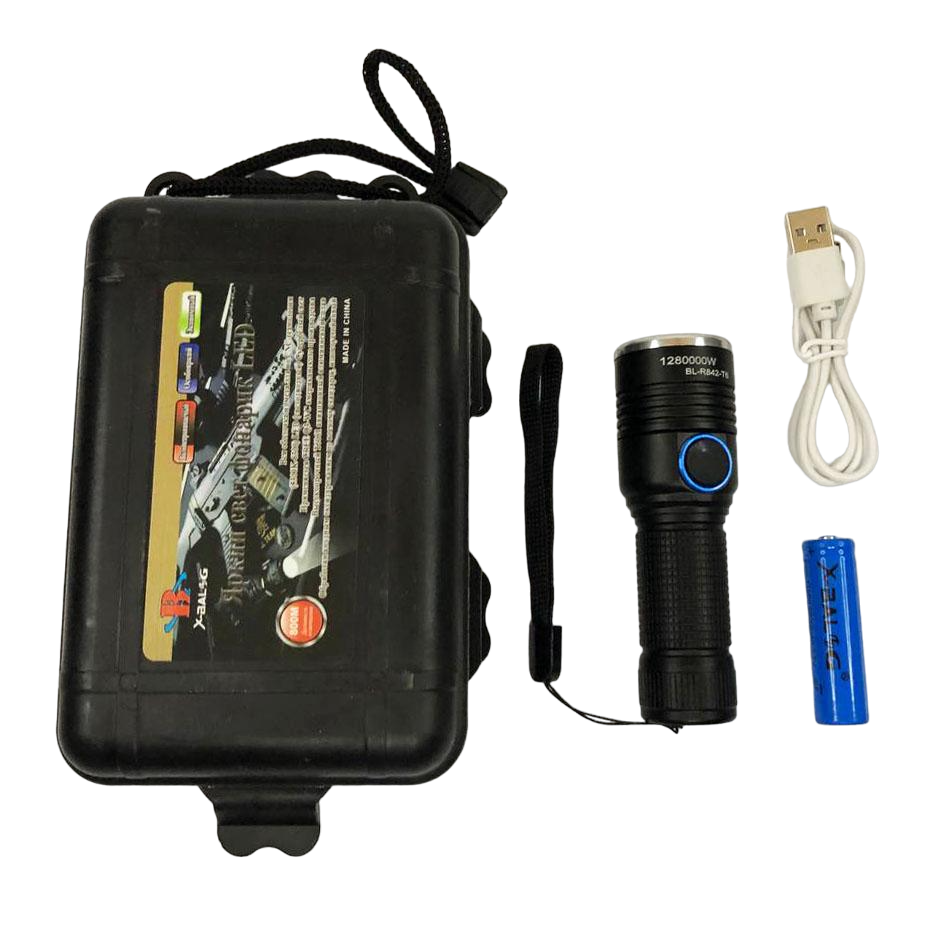 Фонарь ручной Bailong R482/R842-T6 (ws33657)