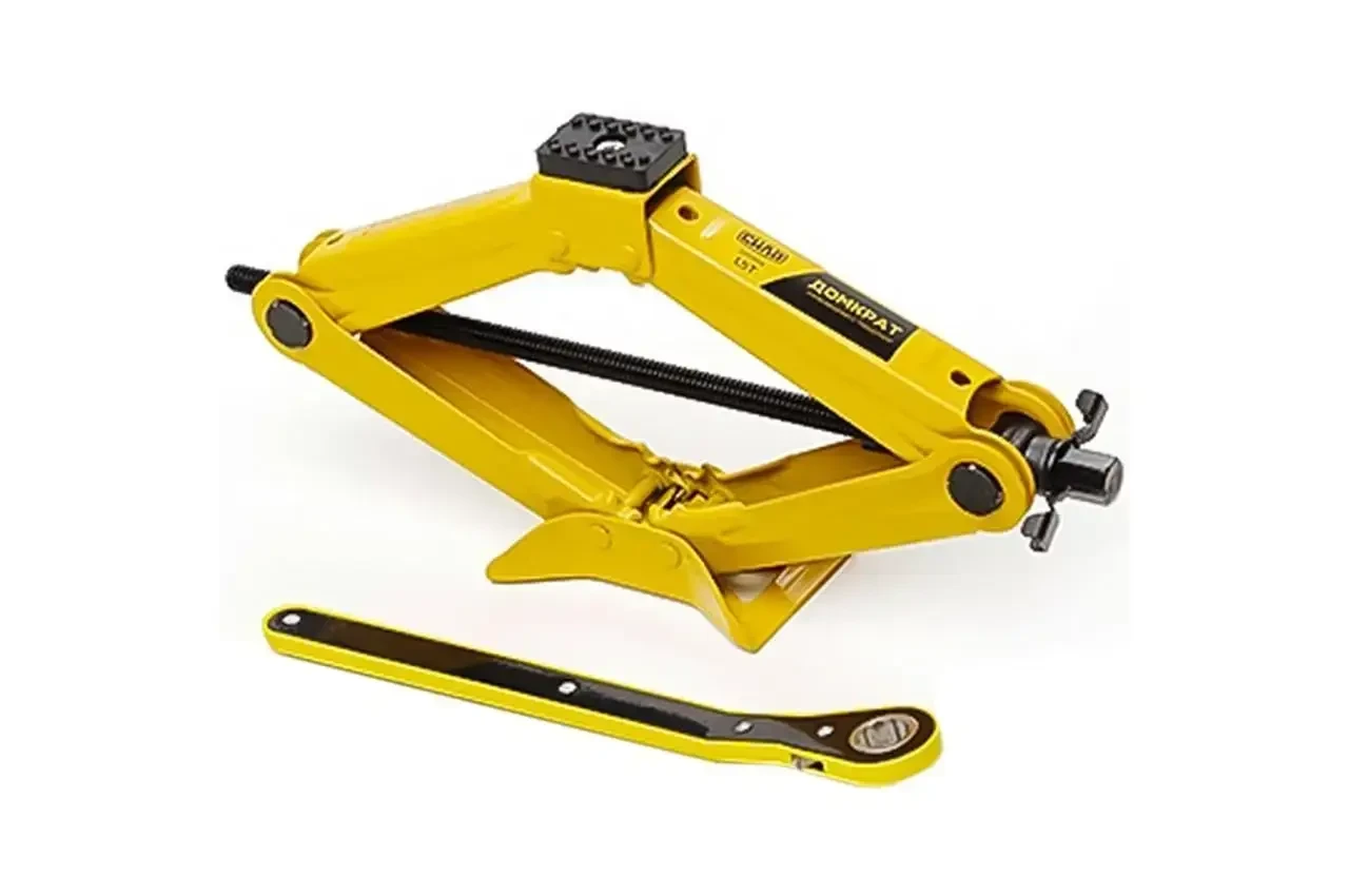 Домкрат ромбовидный Сила с трещоткой 1,5 т 330 мм (25064463)