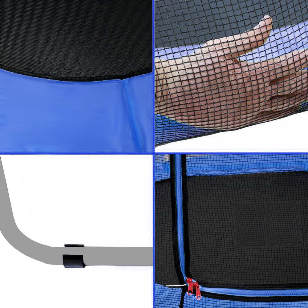 Батут детский Atleto с защитной сеткой на металлических опорах 140 см Синий (132-76-21000163) - фото 8 Батут детский Atleto с защитной сеткой на металлических опорах 140 см Синий (132-76-21000163) - фото 8