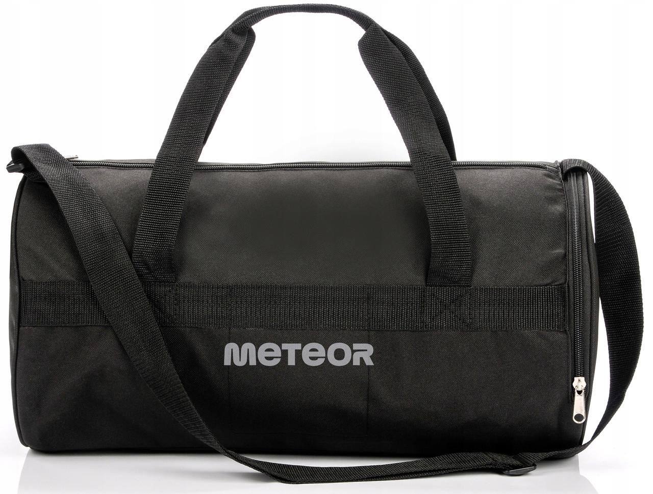 Сумка cпортивная с отделом для обуви Fitness Meteor Siggy Bag 74547 25 л Черный - фото 2