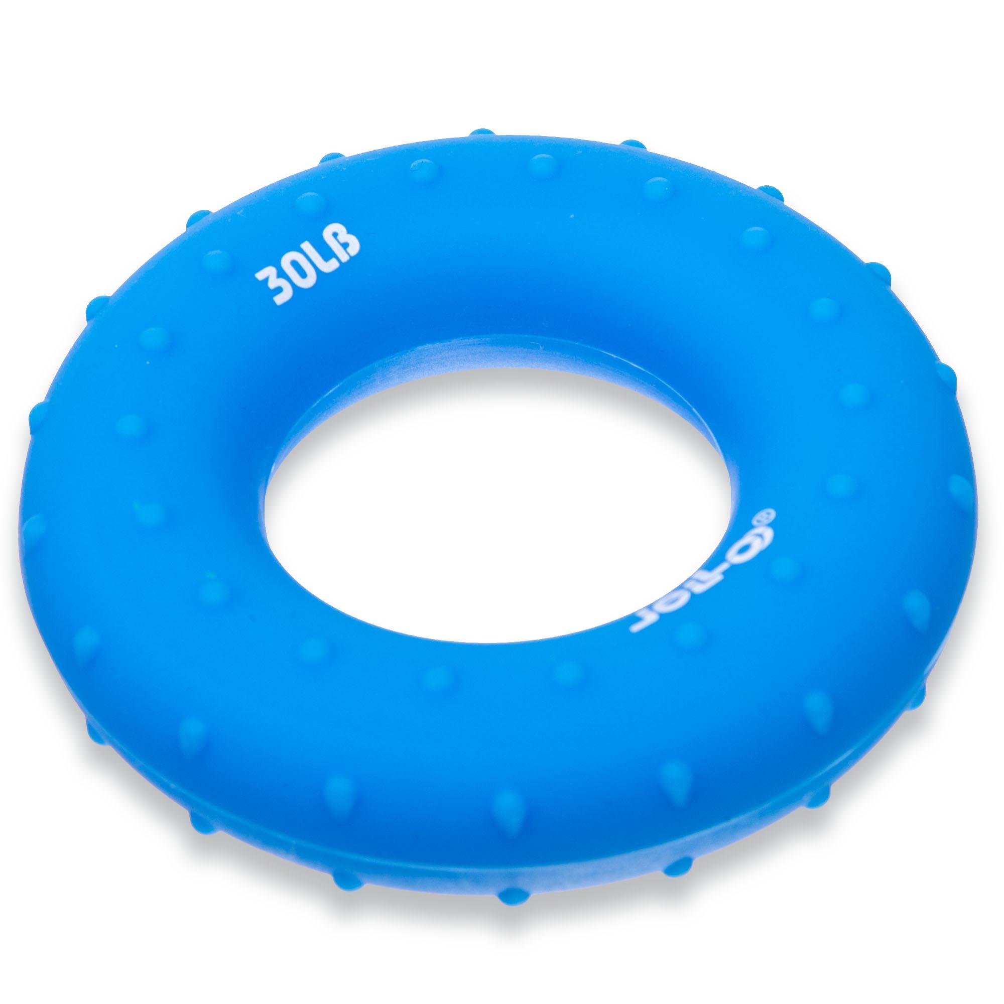 Эспандер кистевой Кольцо Zelart JELLO FI-1787 нагрузка 27 кг Голубой (DR005814)