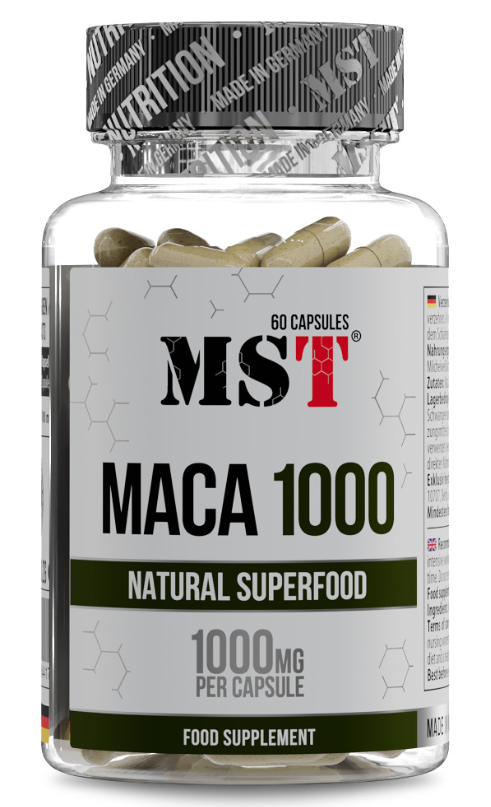 Добавка Мака MST Maca 1000 мг 60 капсул