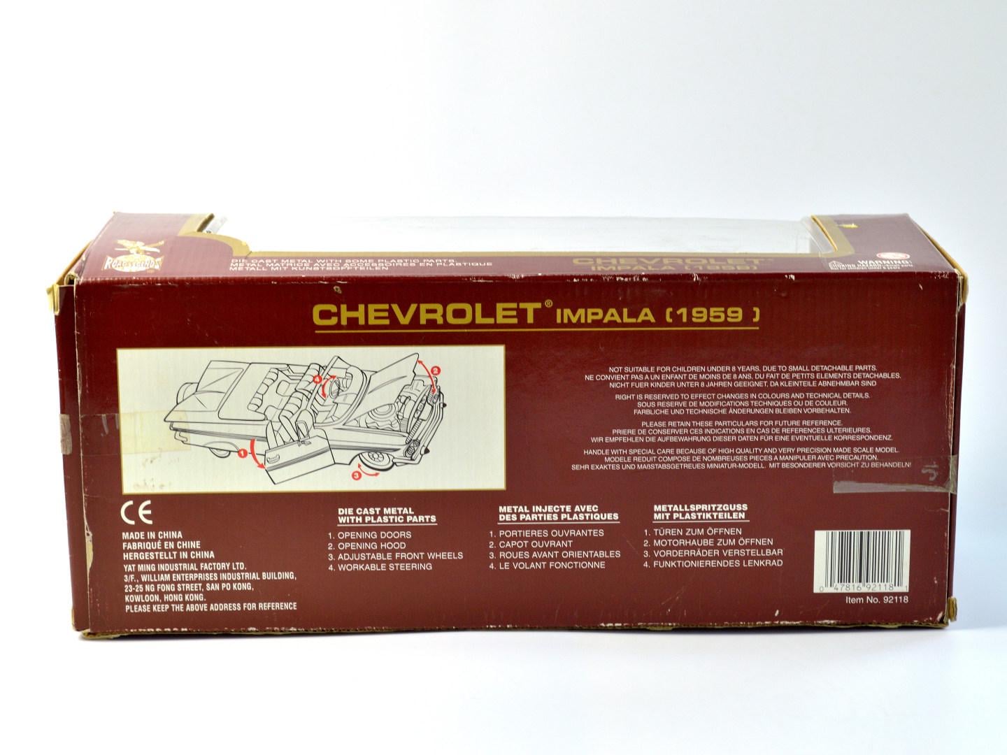 ᐉ Коллекционная модель автомобиля Road Legends Chevrolet Impala