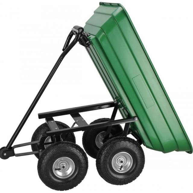 Тележка садовая тележка Siker TC2145 4-колесный 55 л 200 кг Зеленый (2745863536) - фото 5 Тележка садовая тележка Siker TC2145 4-колесный 55 л 200 кг Зеленый (2745863536) - фото 5