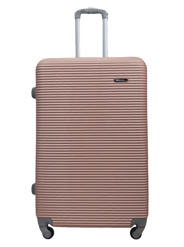 Валіза Milano bag 004 ABS-пластик L 75,5х50х33,5 см 105 л Рожевий/Золотий Валіза Milano bag 004 ABS-пластик L 75,5х50х33,5 см 105 л Рожевий/Золотий