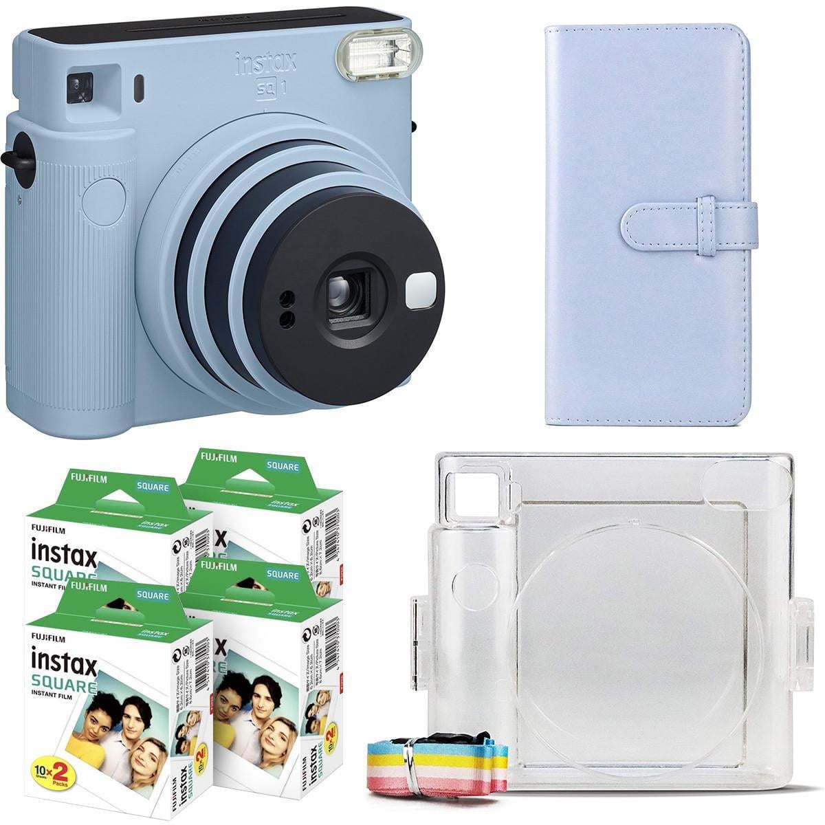 Подарунковий набір фотоапарат Fujifilm Instax Square SQ1 фотопапір 80 шт./чохол/фотоальбом на 80 фото Блакитний (2516978298) Подарунковий набір фотоапарат Fujifilm Instax Square SQ1 фотопапір 80 шт./чохол/фотоальбом на 80 фото Блакитний (2516978298)