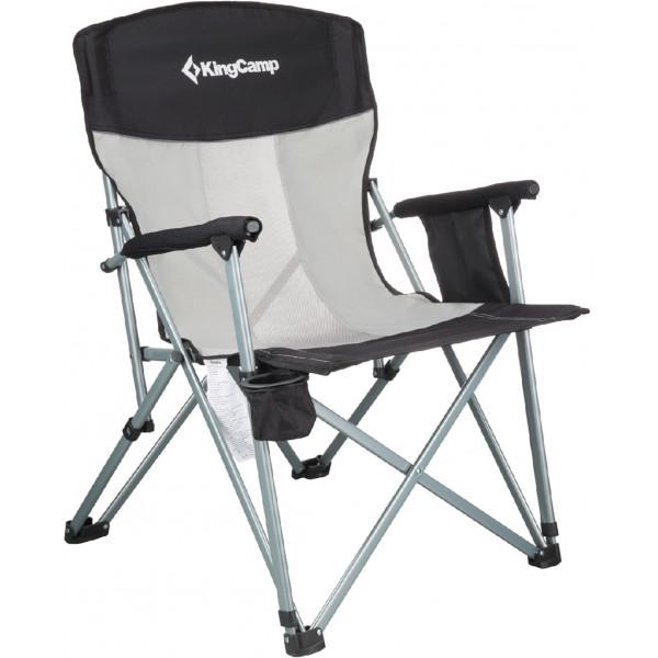 Стілець Kingcamp HARD ARM CHAIR BLACK/MEDIUMGREY (KC3825) - фото 1