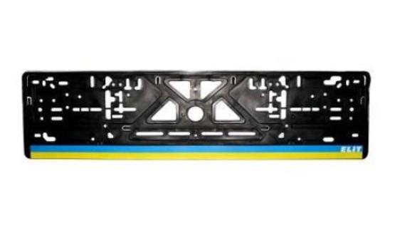 Рамка автомобильная Elit с флагом Украины (UNI UT-03-PE)