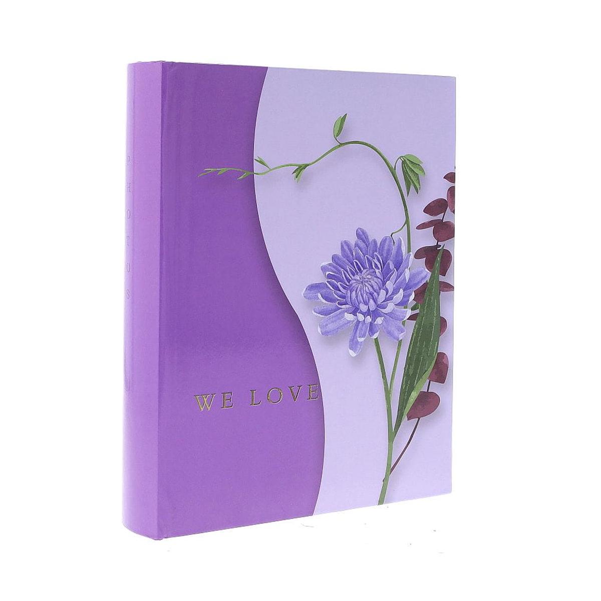 Фотоальбом Gedeon KD46200 WE LOVE 10x15 см 200 фото Violet