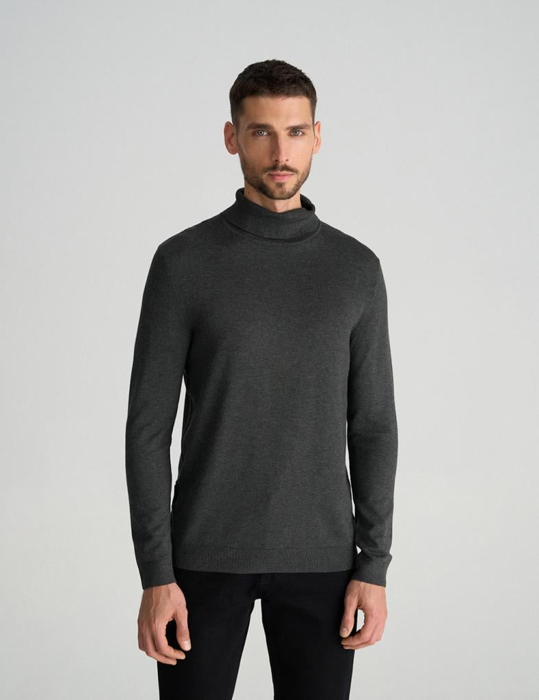 Светр чоловічий Diverse TOURDO XL Графітовий меланж (5905384067753) Светр чоловічий Diverse TOURDO XL Графітовий меланж (5905384067753)