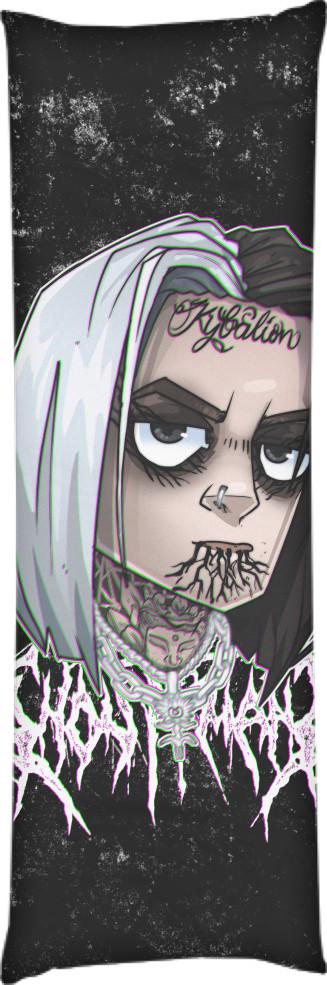 Подушка дакимакура Ghostemane 12 50x150 см (14106900)