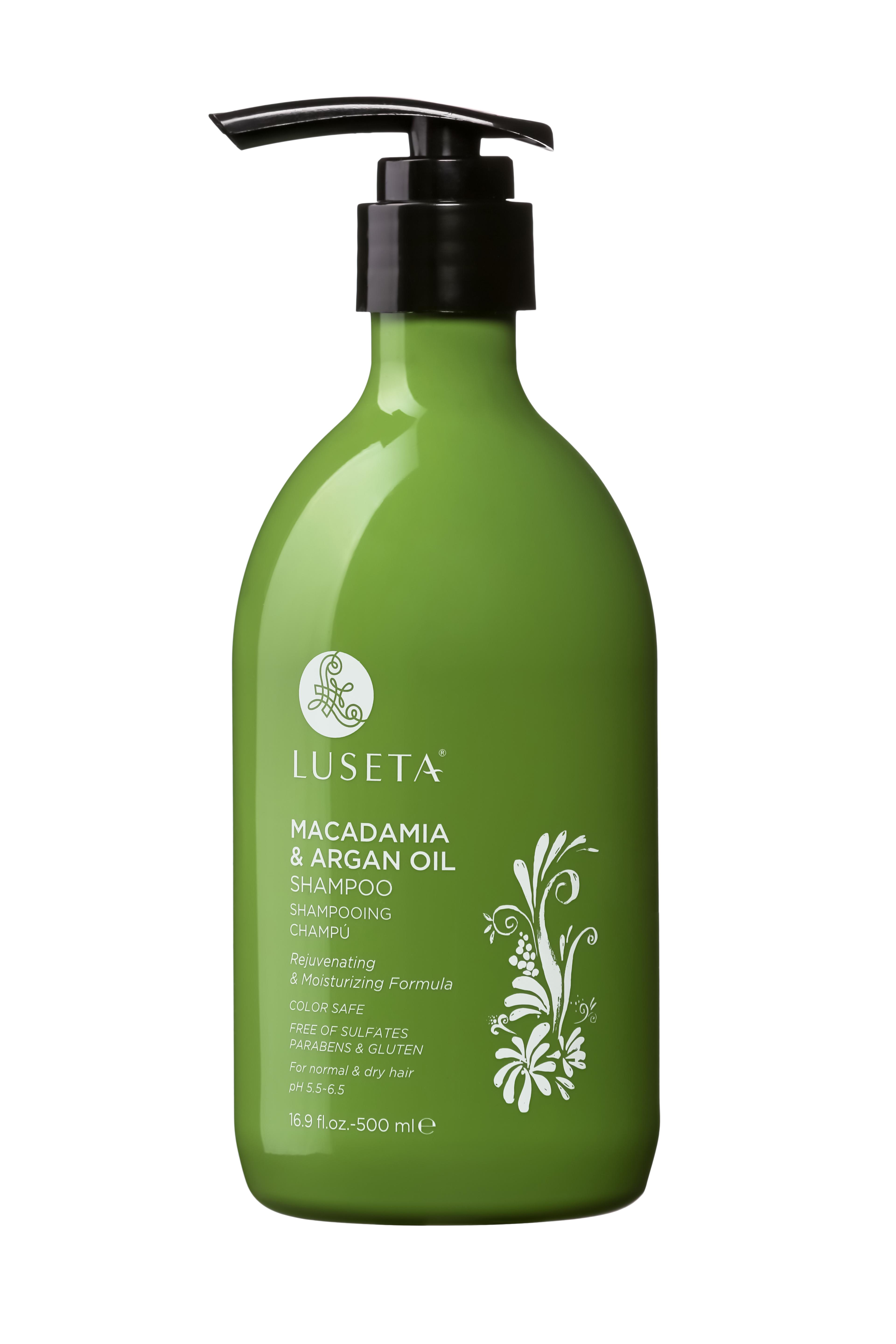 Шампунь очищаючий для волосся Luseta Beauty Macadamia&Argan Oil Shampoo 500 мл (23334991)