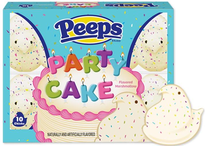 Птички из маршмеллоу Peeps Party Cake 10 chicks 85 г (1399512588)