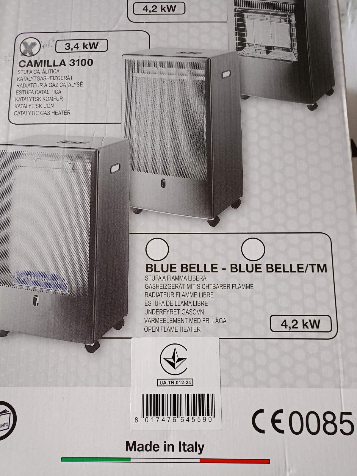 ᐉ Горелка-обогреватель газовый каталитический Stufa Camilla 3100