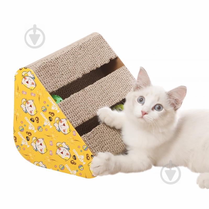 Когтеточка для кота с игрушками Taotaopets 044418 28*24*13 см