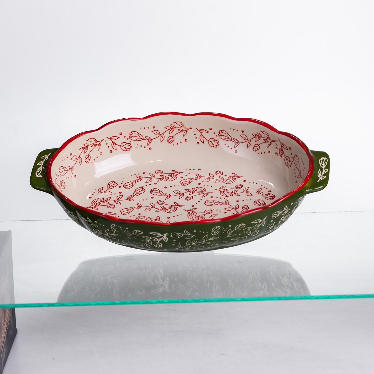 Форма для запекания Vintage HM05-02 30х18х5 см Зеленый