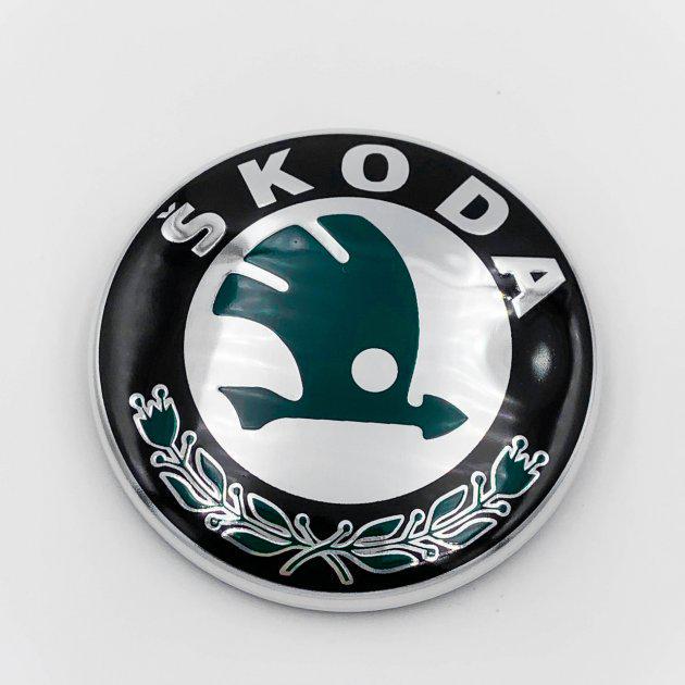 Эмблема Davs Auto для Skoda Octavia II A5 2006-2010 89 мм 25993