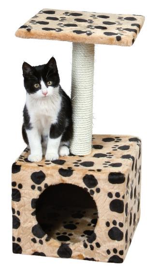 Домик-когтеточка Trixie Zamora для котят в лапках Бежевый