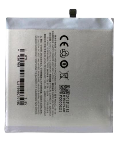 Аккумуляторная батарея BT56 для Meizu MX5 Pro 3000 mAh (000042954)