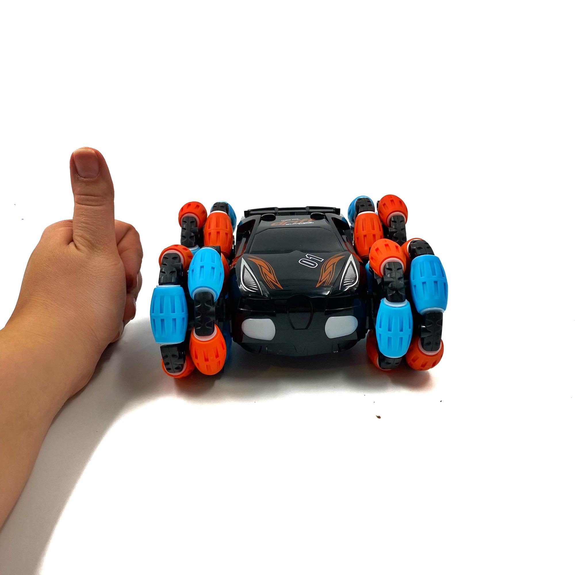 Машинка перевертыш Great Universe с подсветкой 3,7 V 15 см Оранжевый (113539j) - фото 4 Машинка перевертыш Great Universe с подсветкой 3,7 V 15 см Оранжевый (113539j) - фото 4