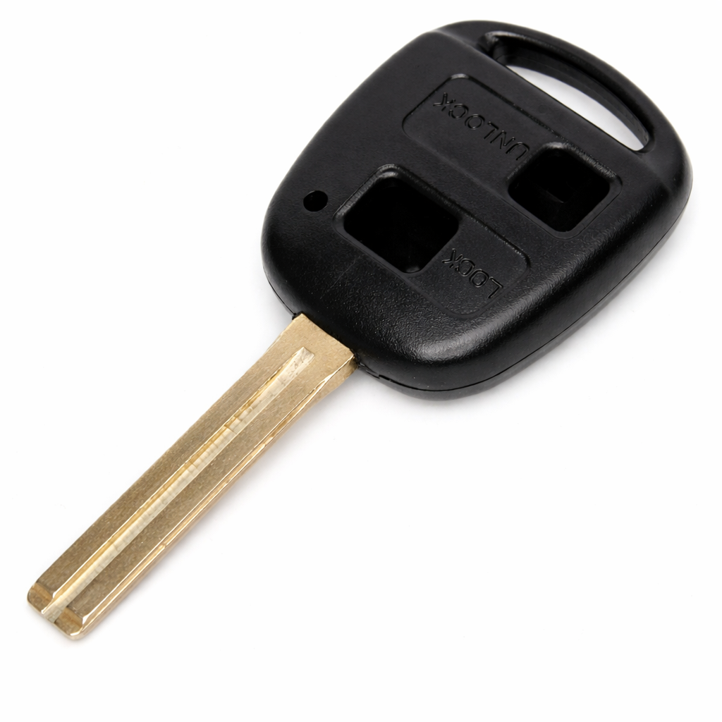Корпус ключа на 2 кнопки Toyota Avensis/Corolla/RAV 4/Camry 30/Land Cruiser 100 (18928077)
