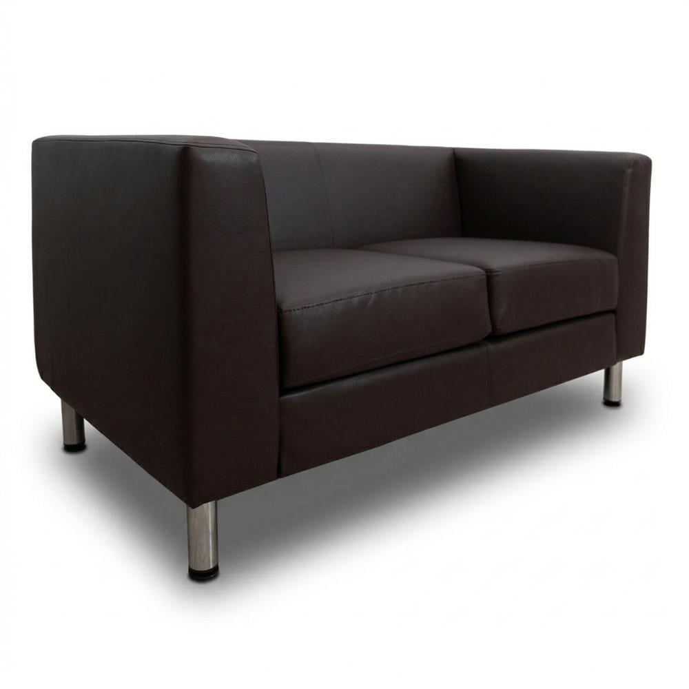 Диван Morgan екошкіра Soft 145х77х70 см Chocolate (rich_sofa_00501)