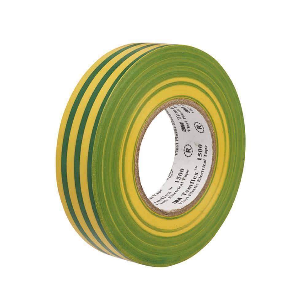 Изолента Віса-Електро 0,13х17 мм/20 м Желто-зеленый (29177291)