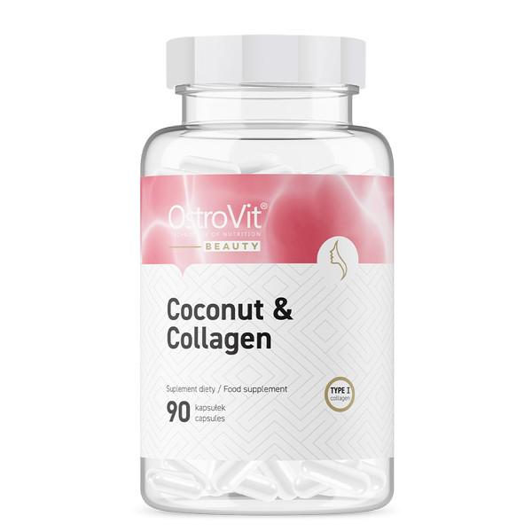 Колаген OstroVit Coconut & Collagen 90 капсул