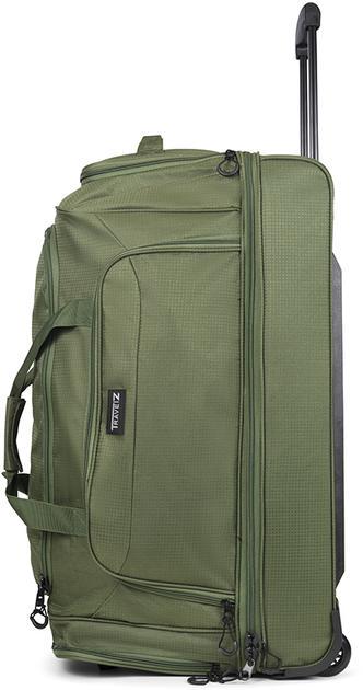 Сумка дорожная на колесах TravelZ Wheelbag Doubleloader 96 л Зеленый (931072)