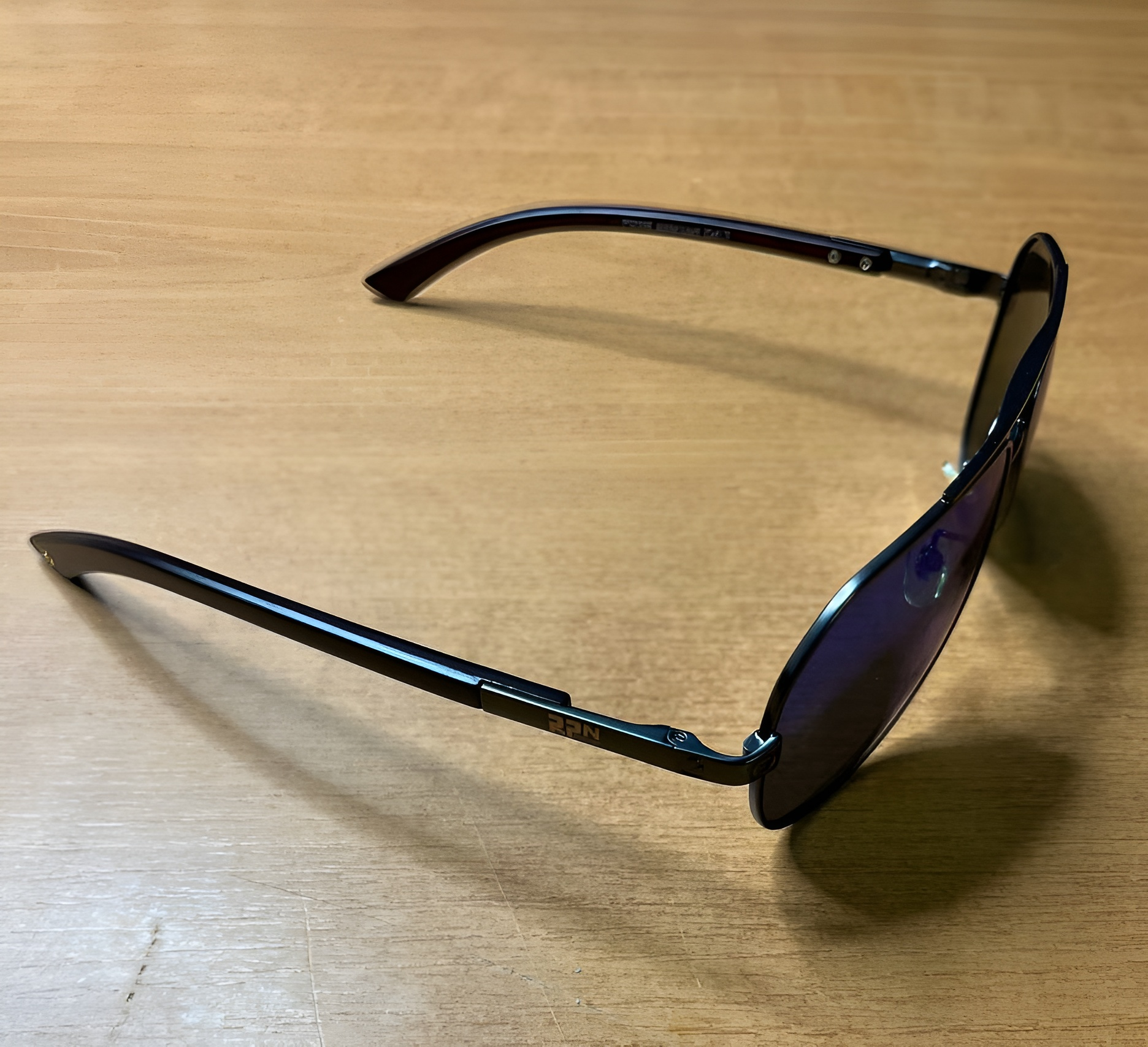 Сонцезахисні окуляри чоловічі Polaroid 2025 Aviator UV400 поляризаційні антиблікові крапля Ice Blue (fe62a57c) - фото 6