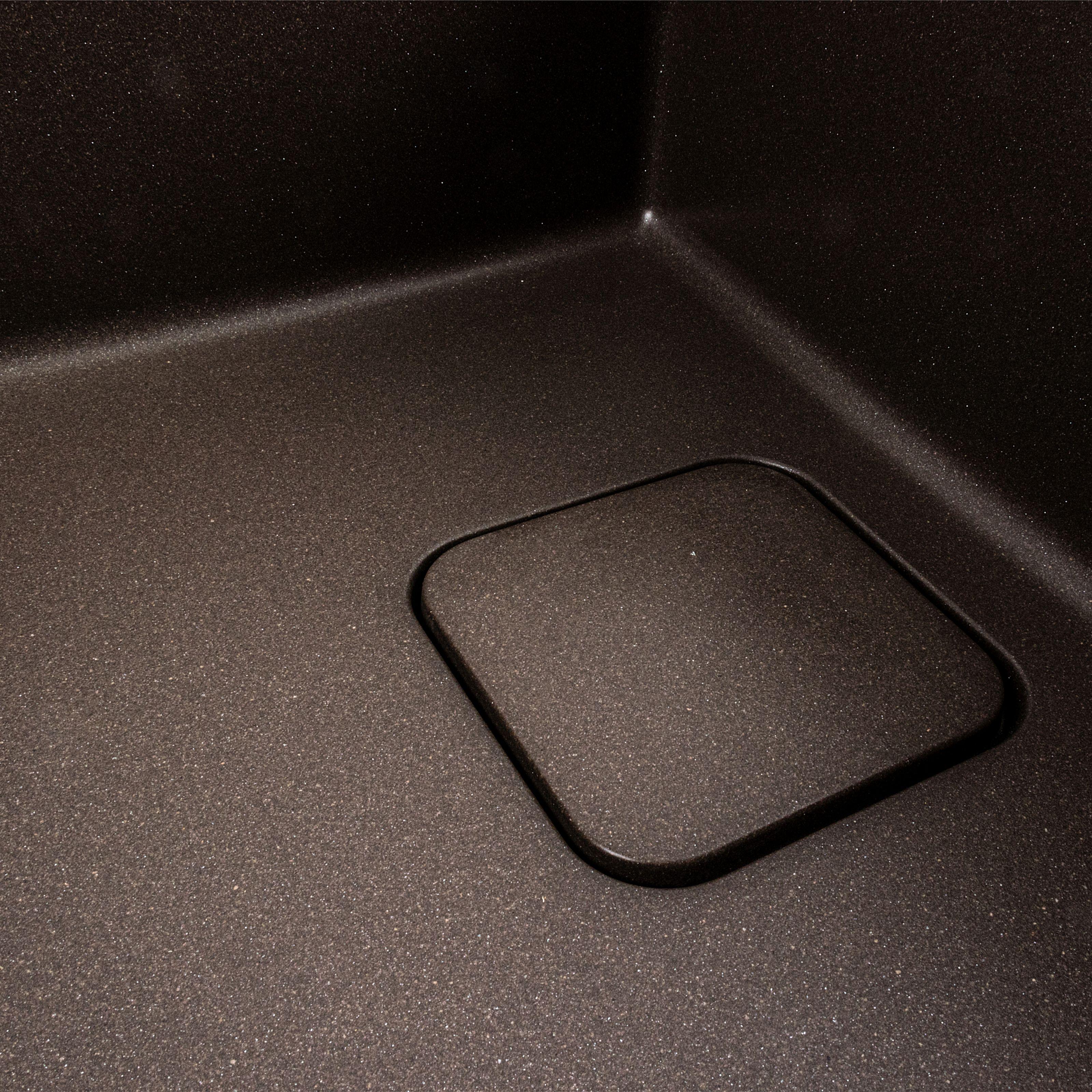 Мийка кухонна Platinum PLS-A39647 гранітна прямокутна 775x505 мм Коричневий (25963369) - фото 5 Мийка кухонна Platinum PLS-A39647 гранітна прямокутна 775x505 мм Коричневий (25963369) - фото 5