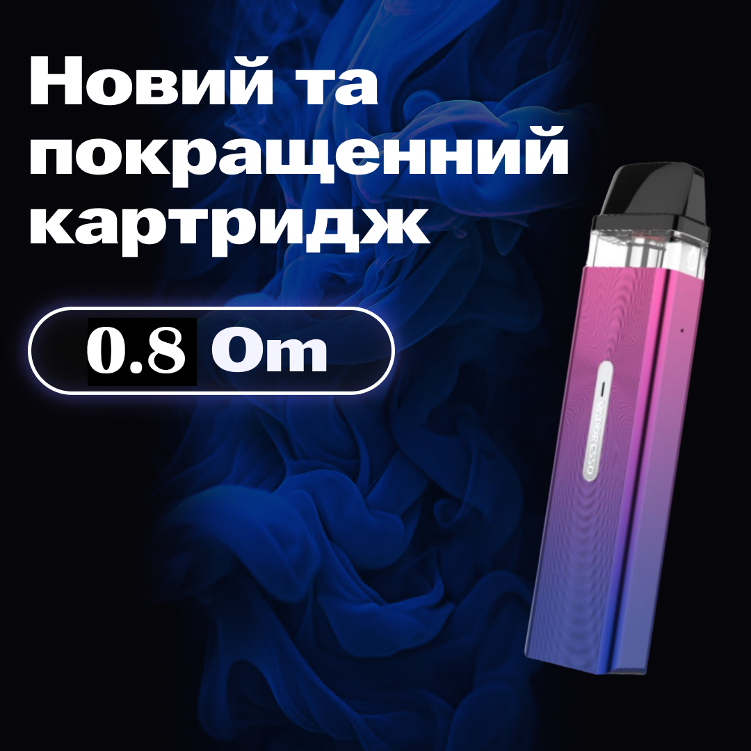 POD-система Vaporesso XROS MINI Pod Kit багаторазова 1000 mAh 2 мл Neon (8cece810) - фото 4