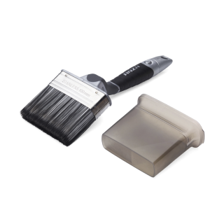 Пензель вигнутий Anza Platinum з контейнером 120 мм (1788030876) Пензель вигнутий Anza Platinum з контейнером 120 мм (1788030876)