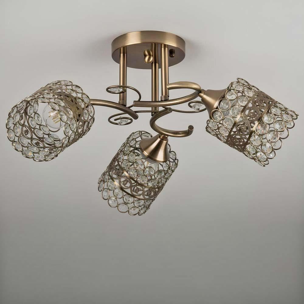 Люстра потолочная Light House SR-20431/3 AB D520хH240 Бронза