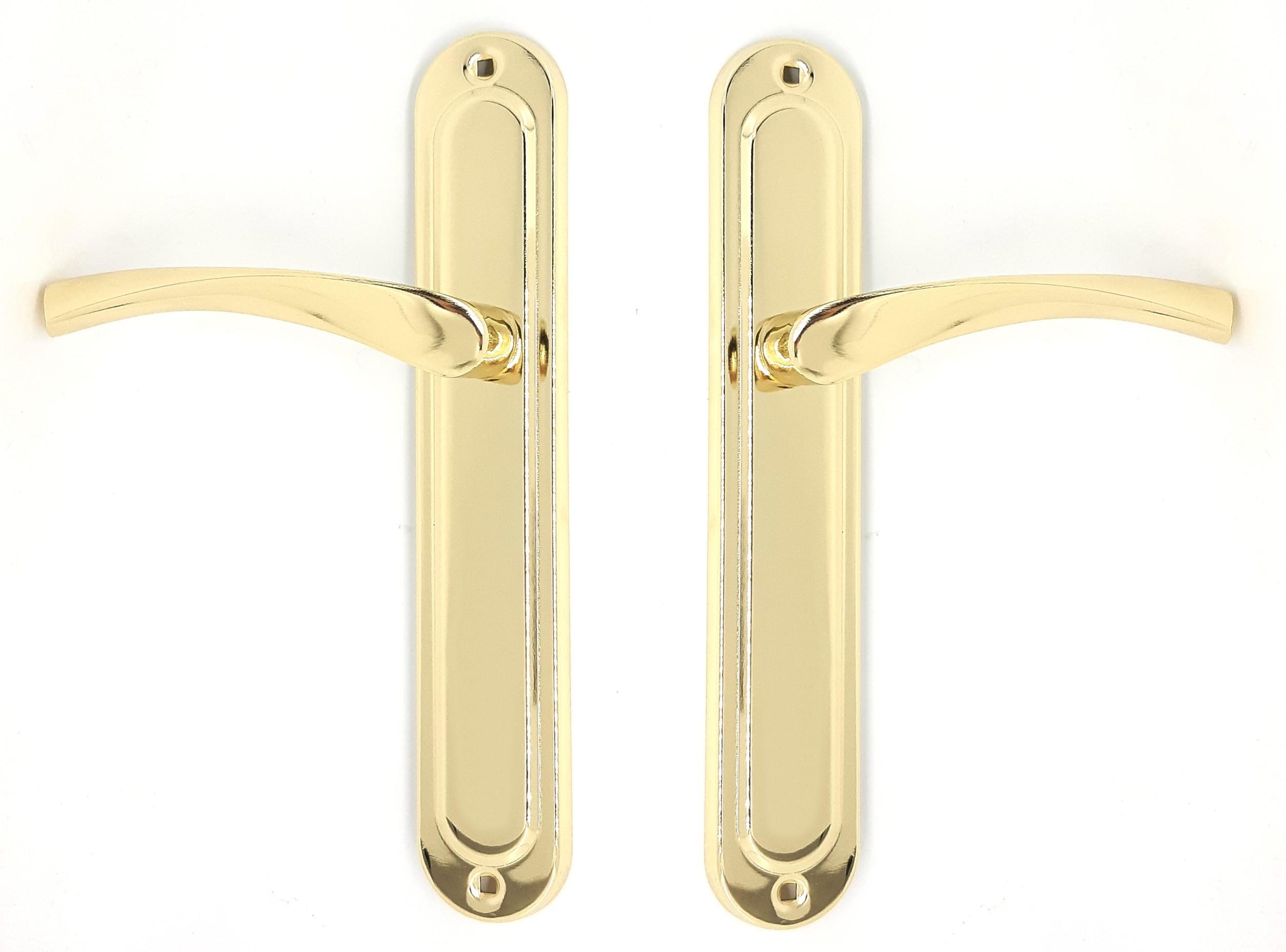 Комплект ручек Romania глухая латунь полированная (19218265)