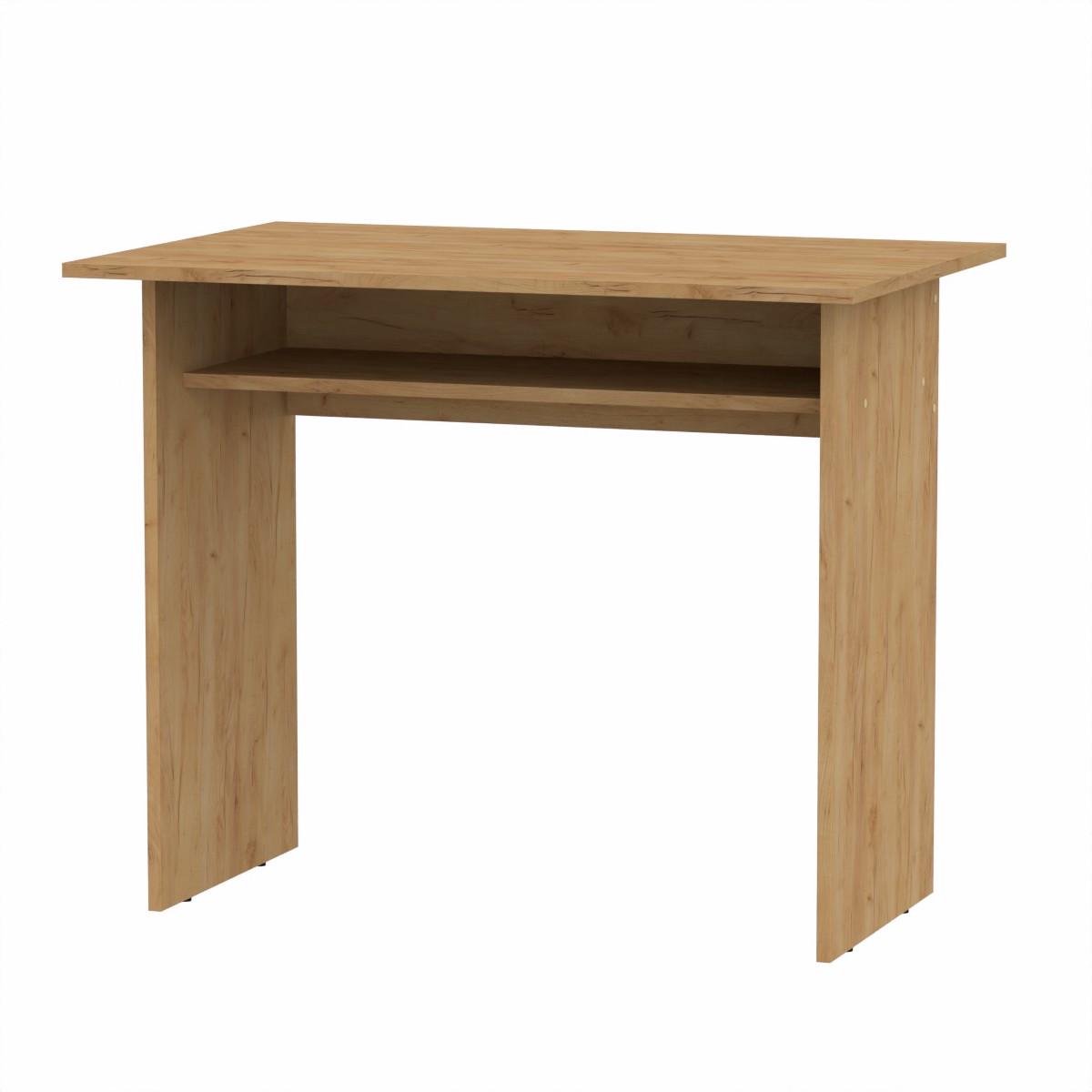 Стіл письмовий Компаніт МО-4 90х60х73,6 см Дуб крафт золотий (25410417)