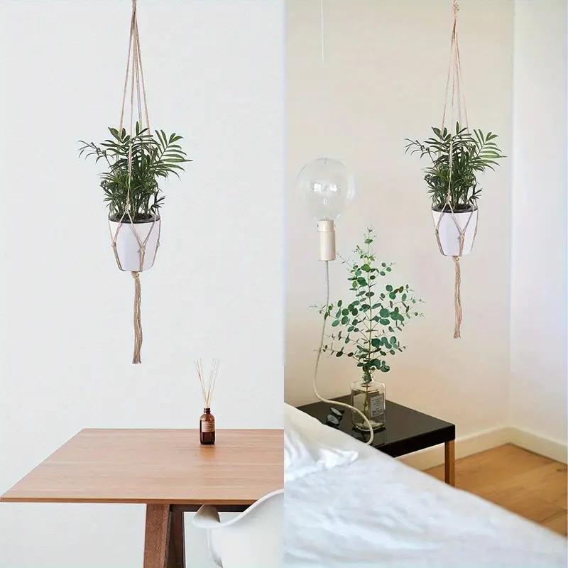 Кашпо из джута для растений в горшках 1 шт. 90 см Коричневый (2789190655) - фото 4 Кашпо из джута для растений в горшках 1 шт. 90 см Коричневый (2789190655) - фото 4